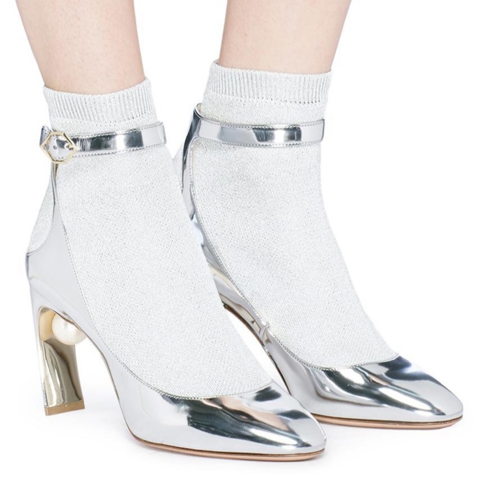 Nicholas Kirkwood Sock Illusion Pumps